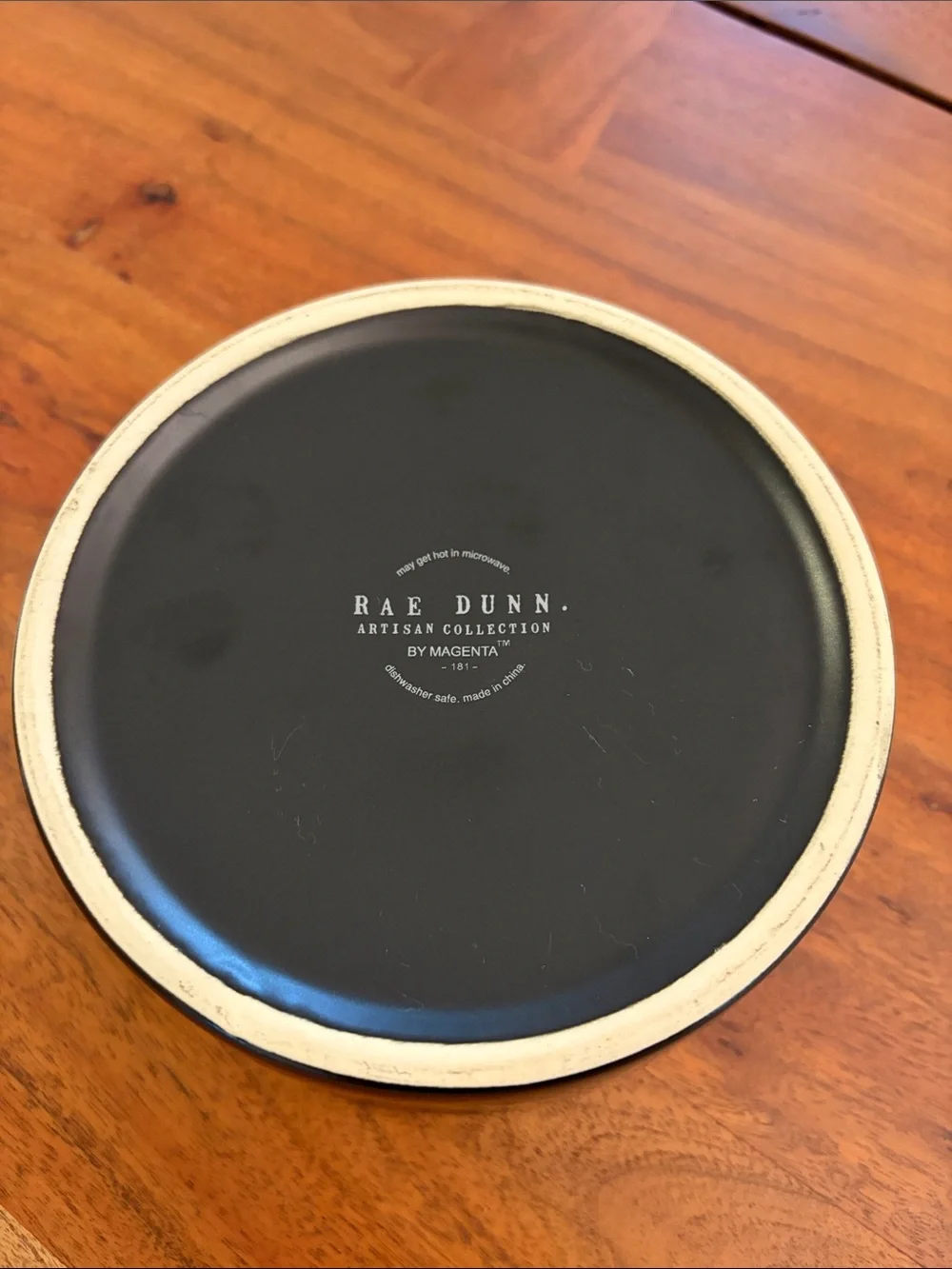 Rae Dunn features dishwasher